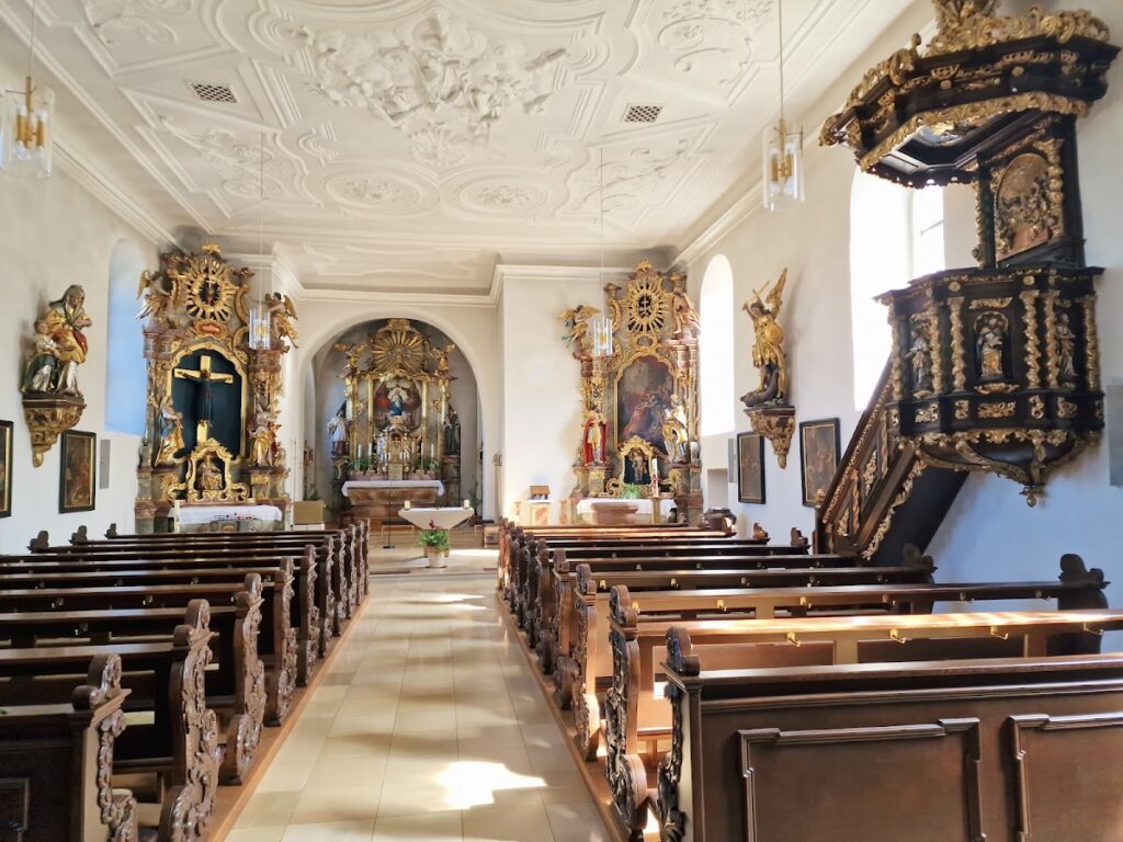 Pfarrkirche: Parish Church of the Assumption in Memmelsdorf, Germany 2 Pfarrkirche