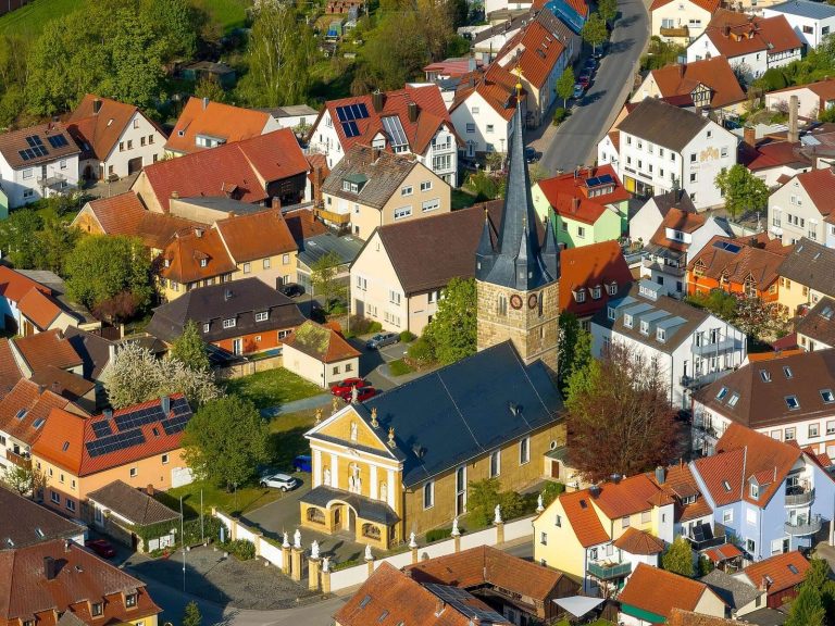Pfarrkirche: Parish Church of the Assumption in Memmelsdorf, Germany