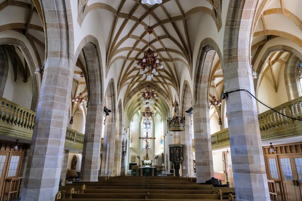 Stadtkirche Balingen: A Late Gothic Evangelical Parish Church in Germany 2 Stadtkirche Balingen
