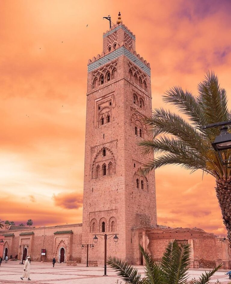Koutoubia Mosque: Almohad Congregational Mosque in Marrakesh, Morocco