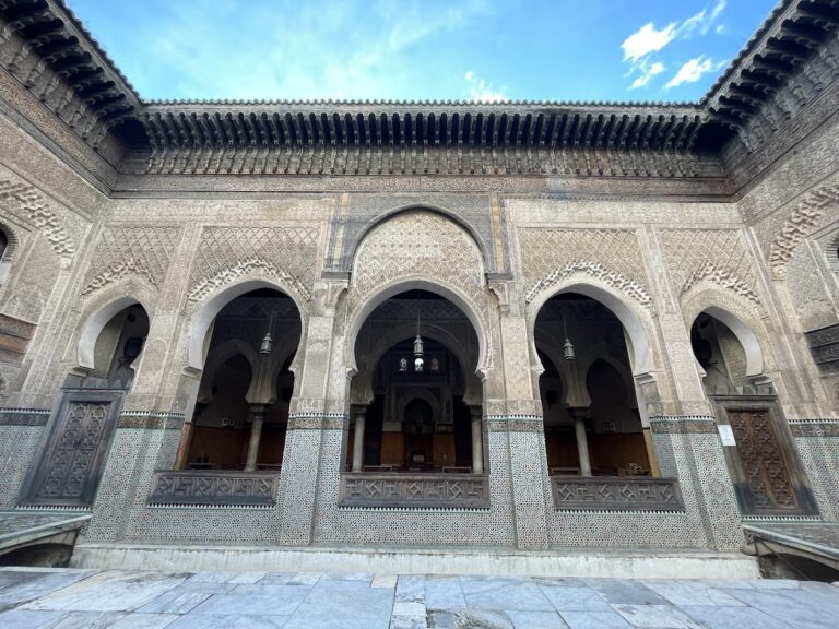 Bou Inania Madrasa: A Marinid Islamic School and Friday Mosque in Fez