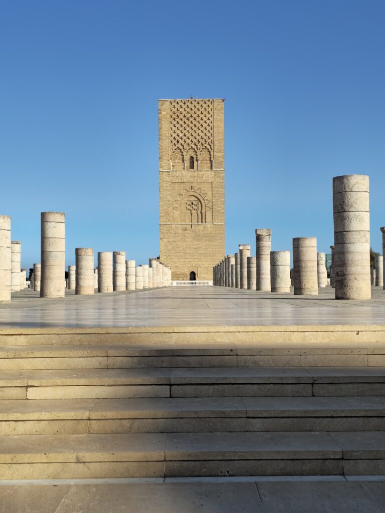 Hassan Tower: The Unfinished Almohad Minaret in Rabat, Morocco