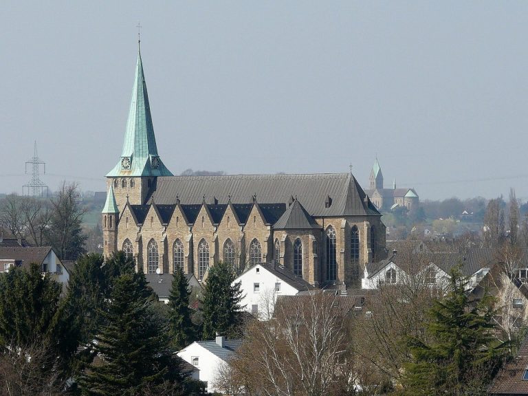St. Mauritius: A Neo-Gothic Catholic Church in Hattingen, Germany
