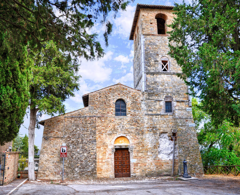 San Salvatore: A Medieval Romanesque Church in Canzano, Italy