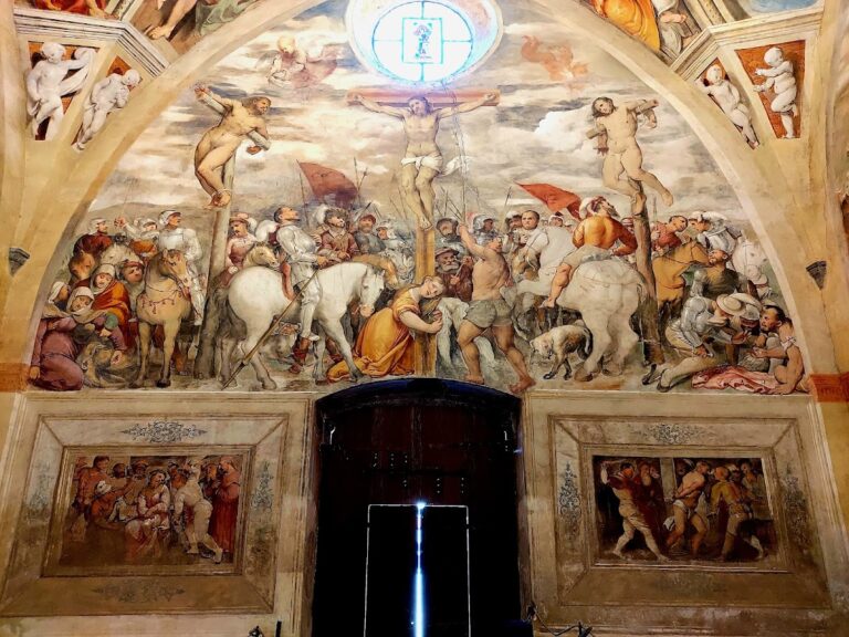 Santa Maria della Neve Church: A Romanino-Frescoed Marian Shrine in Italy