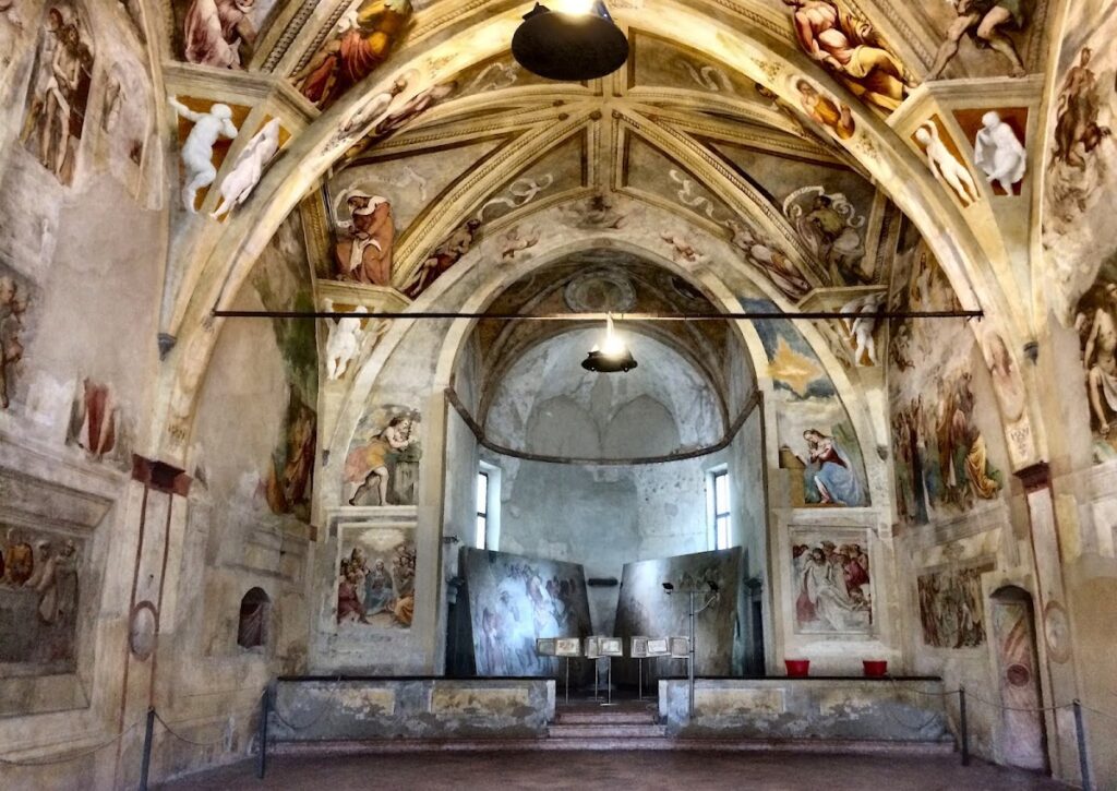 Santa Maria della Neve Church: A Romanino-Frescoed Marian Shrine in Italy 3 Santa Maria della Neve Church