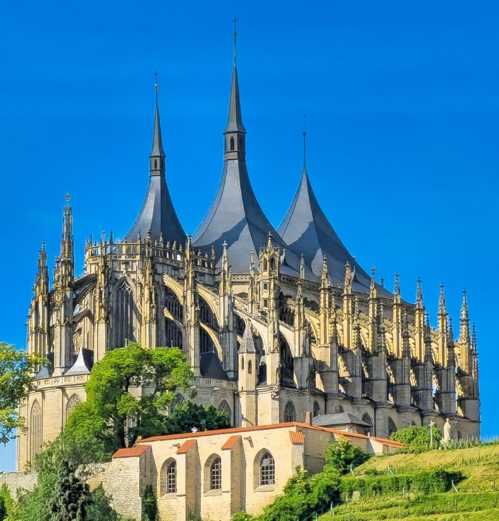 St. Barbara's Church, Kutná Hora: A Gothic Mining Church in Czechia 2 St. Barbara's Church, Kutná Hora