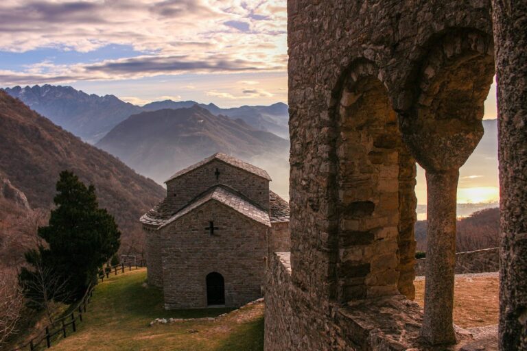 Abbey of San Pietro al Monte: A Benedictine Romanesque Complex in Italy
