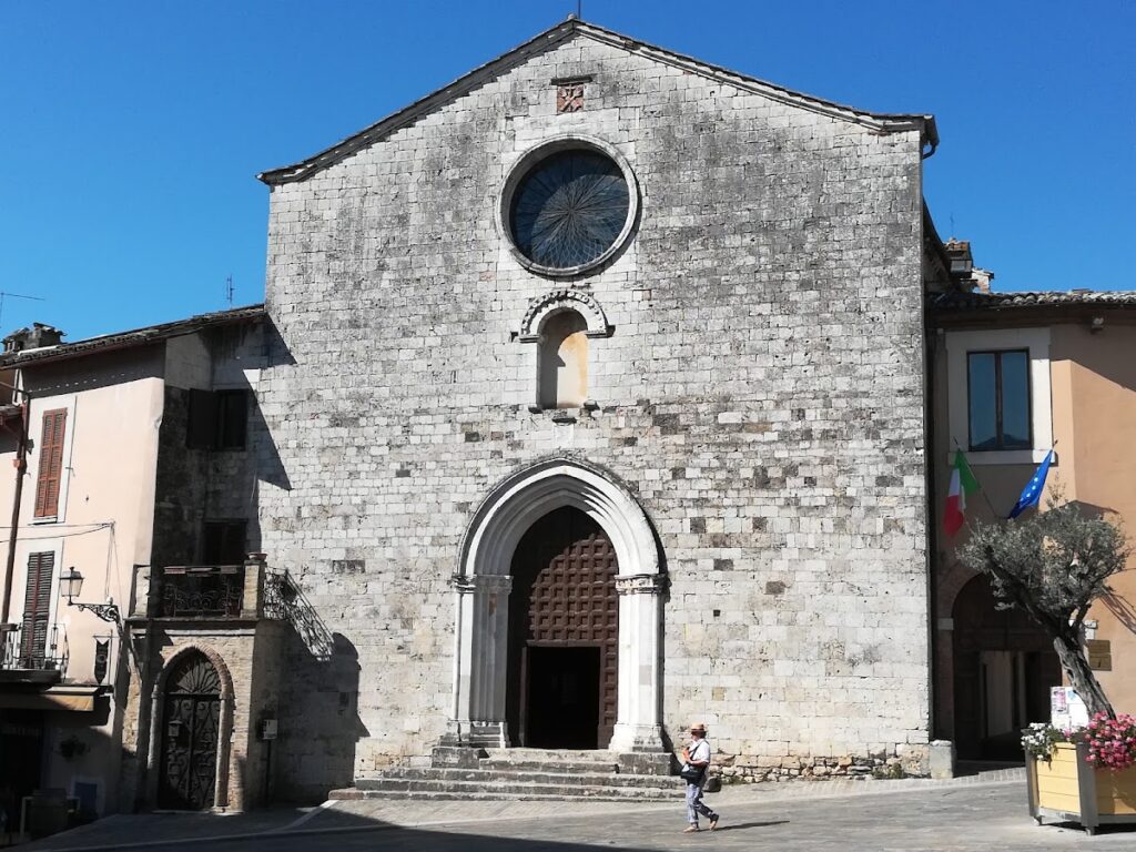 San Francesco: A Franciscan-Gothic Church in San Gemini, Italy 1 San Francesco