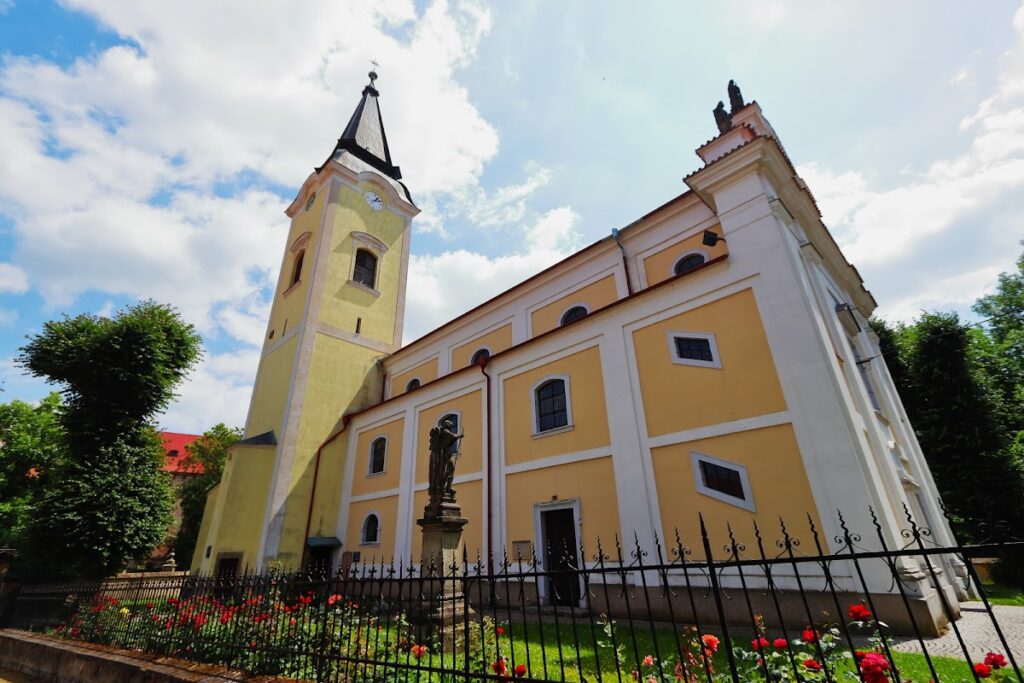 Church of All Saints in Libochovice: A Baroque Parish Church in Czechia 1 Church of All Saints in Libochovice