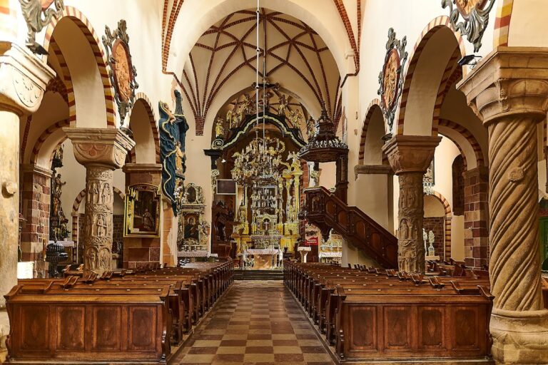 St. Trinity Church in Strzelno: A Romanesque-Baroque Parish Church