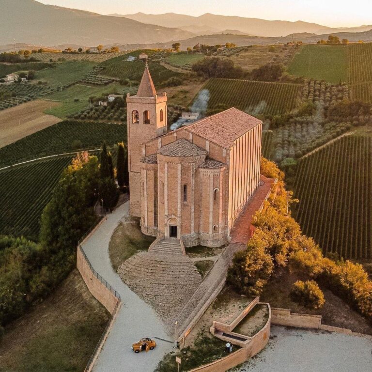 Santa Maria della Rocca: A Romanesque-Gothic Church in Offida, Italy