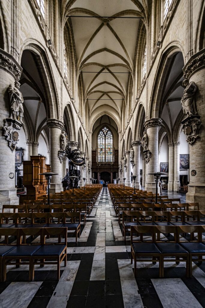 Church of Our Lady of the Chapel: A Historic Gothic Parish Church in Brussels 3 Church of Our Lady of the Chapel