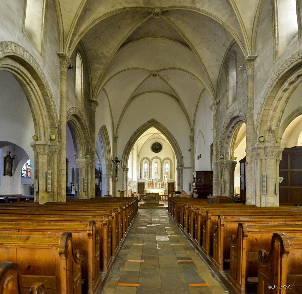Église Saint-Germain de Barneville: A Romanesque Parish Church and Fortified Tower in France 2 Église Saint-Germain de Barneville