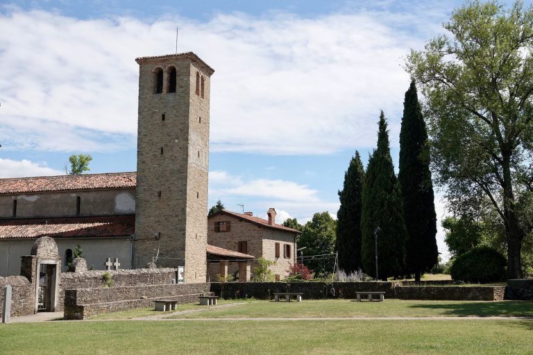 Basilica di Santa Maria Assunta: Romanesque Church of Muggia Vecchia, Italy