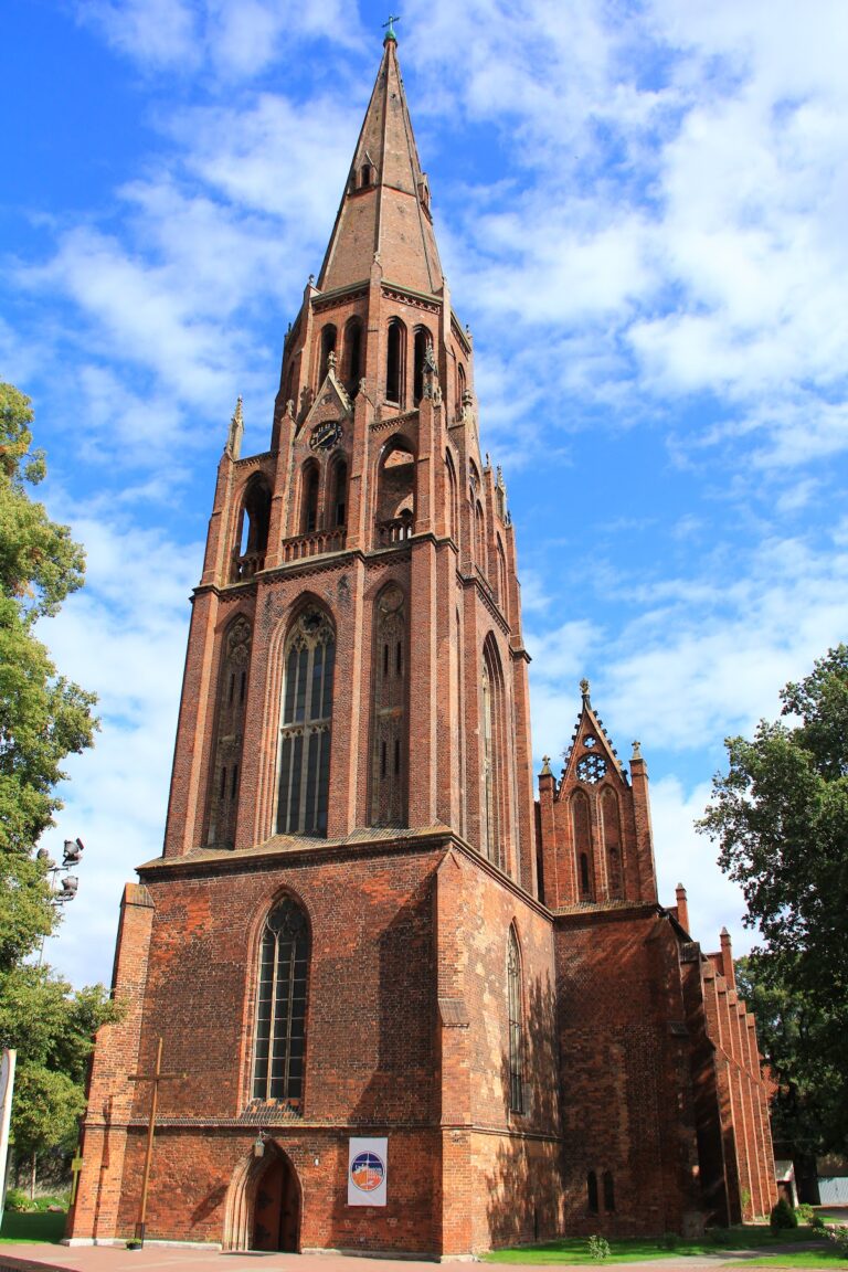 Immaculate Conception Church in Szczecin Dąbie: A Gothic and Neo-Gothic Parish Church