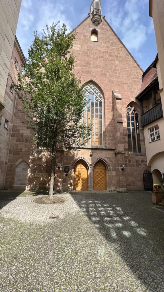 St. Martha: A Gothic Church and Stained-Glass Monument in Nuremberg 1 St. Martha