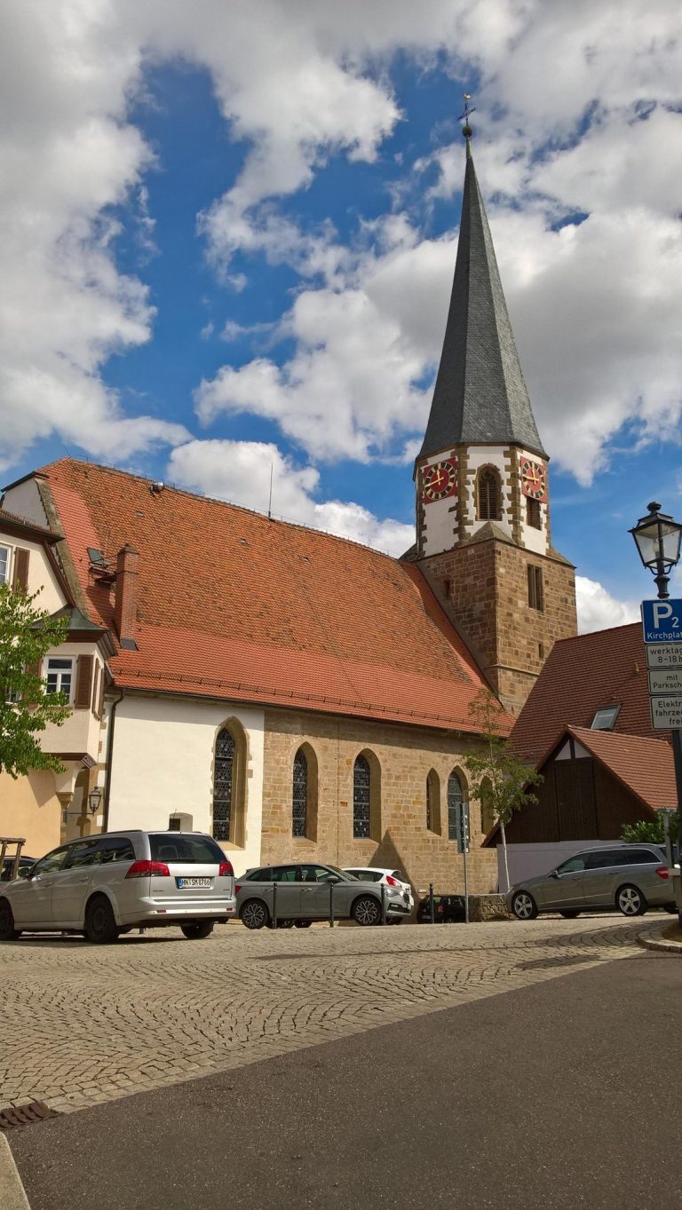 Stadtkirche St. Jakobus: Gothic Parish Church in Brackenheim, Germany