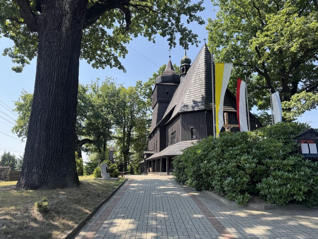 All Saints Church in Łaziska: A Historic Wooden Gothic Parish Church 3 All Saints church in Łaziska
