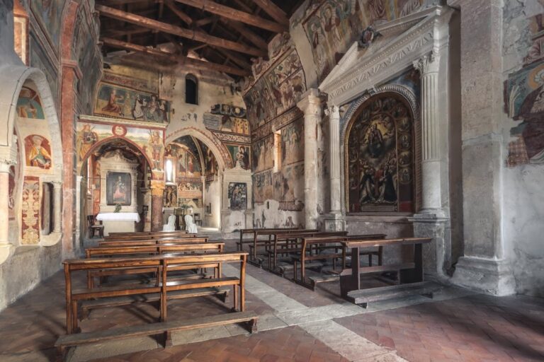 Santa Maria ad Cryptas: A Medieval Catholic Church in Fossa, Italy