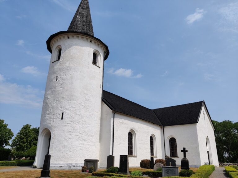 Bollerup Church: A Medieval Romanesque Lutheran Church in Sweden