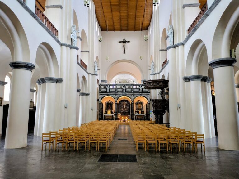 Collegiate Church of Saint-Vincent de Soignies: A Romanesque Church in Belgium