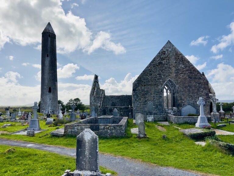 Kilmacduagh Monastery: A Ruined Monastic Complex in Ireland