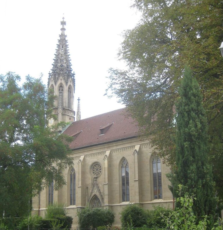 Berger Kirche: A Neo-Gothic Protestant Church in Stuttgart-Berg