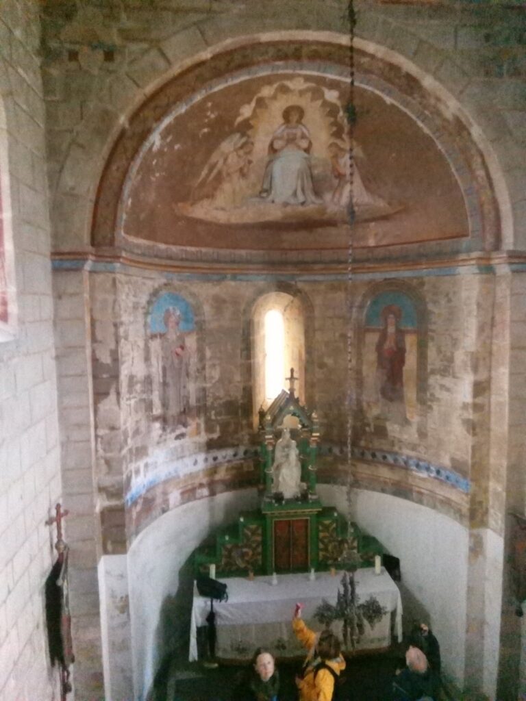 Romanesque church in Mohelnice nad Jizerou