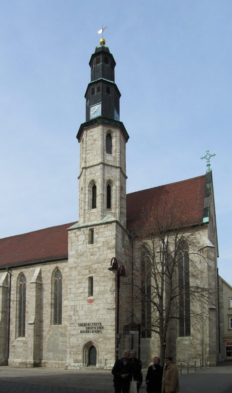 Kornmarktkirche: Former Franciscan Monastery Church in Mühlhausen, Germany