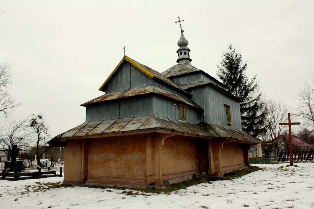 Church of the Nativity of the Theotokos, Zaraiske: A Wooden Greek Catholic Church 1 Church of Nativity of the Theotokos, Zaraiske