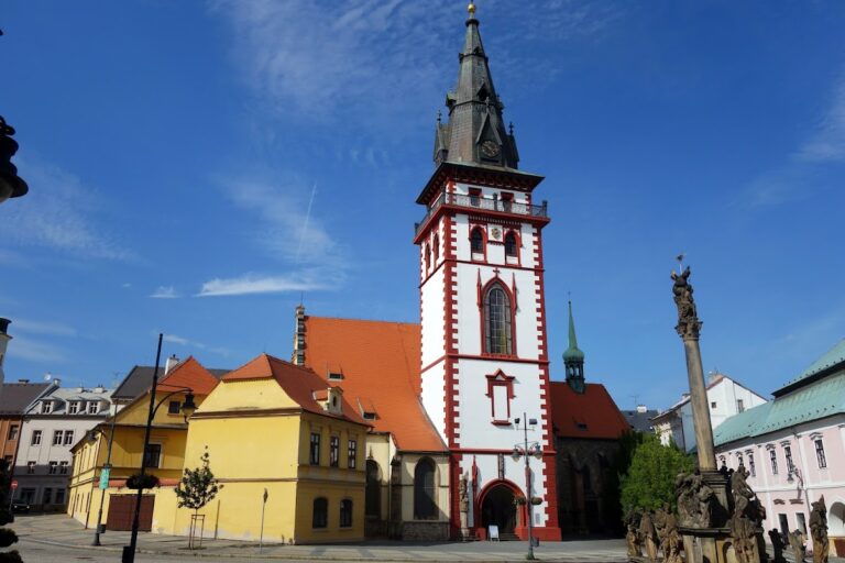 Church of the Assumption of the Virgin Mary: Gothic Parish Church in Chomutov, Czechia