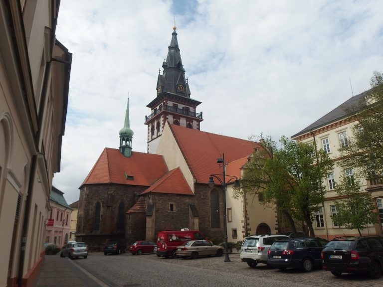 Church of the Assumption of the Virgin Mary: Gothic Parish Church in Chomutov, Czechia