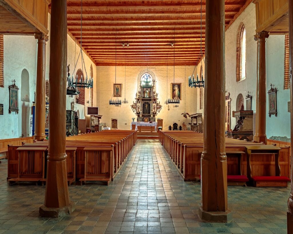 Church of the Immaculate Heart of Mary in Barciany