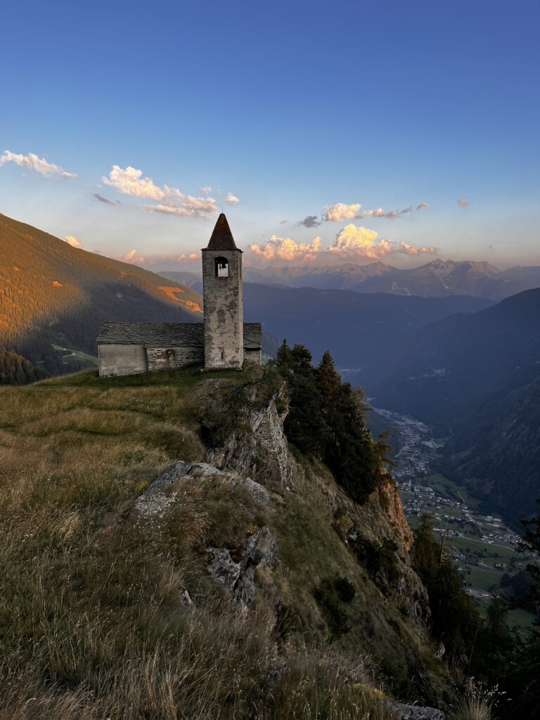 San Romerio: An Alpine Church and Hospice in Switzerland