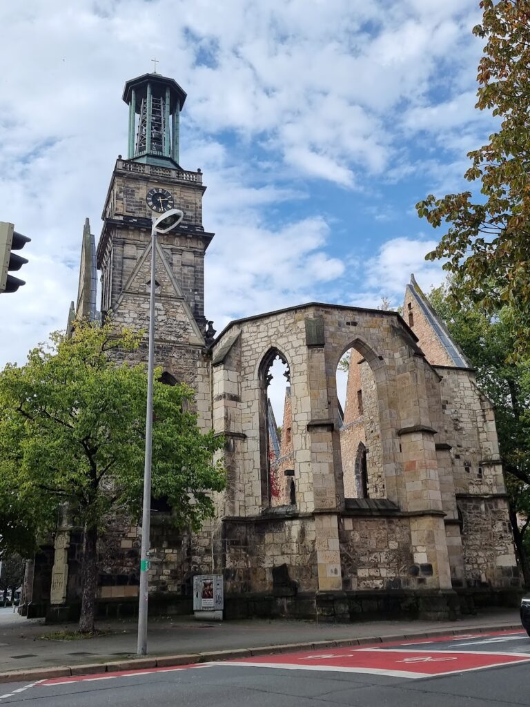 Aegidienkirche: A Gothic Church and War Memorial in Hanover 2 Aegidienkirche