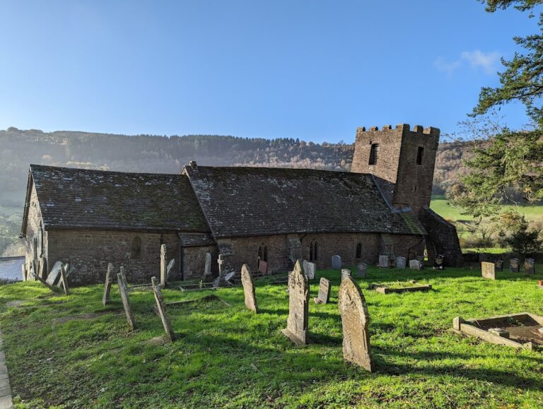 St Martin’s Church: The Crooked Medieval Parish Church of Cwmyoy