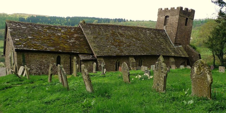 St Martin’s Church: The Crooked Medieval Parish Church of Cwmyoy