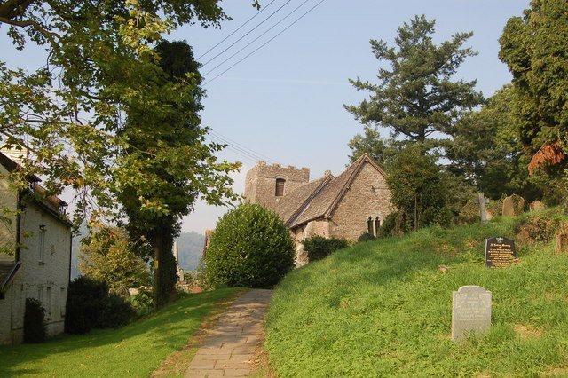 St Martin's Church: The Crooked Medieval Parish Church of Cwmyoy 2 St Martin's Church