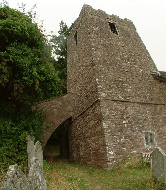 St Martin's Church: The Crooked Medieval Parish Church of Cwmyoy 3 St Martin's Church
