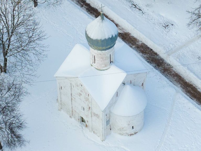 Saint Blaise Church on Volosova Street, Veliky Novgorod: An Orthodox Church