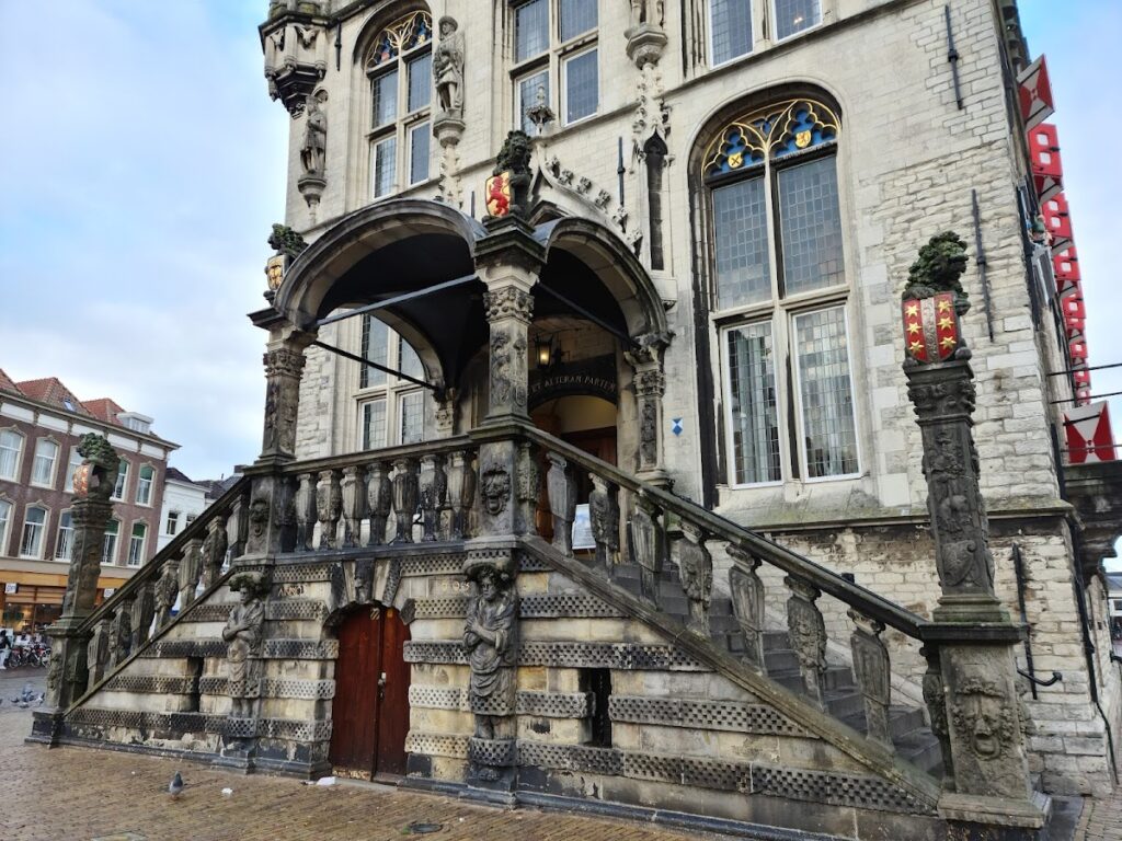 Town hall of Gouda: A Gothic Civic Hall in the Netherlands 2 Town hall of Gouda