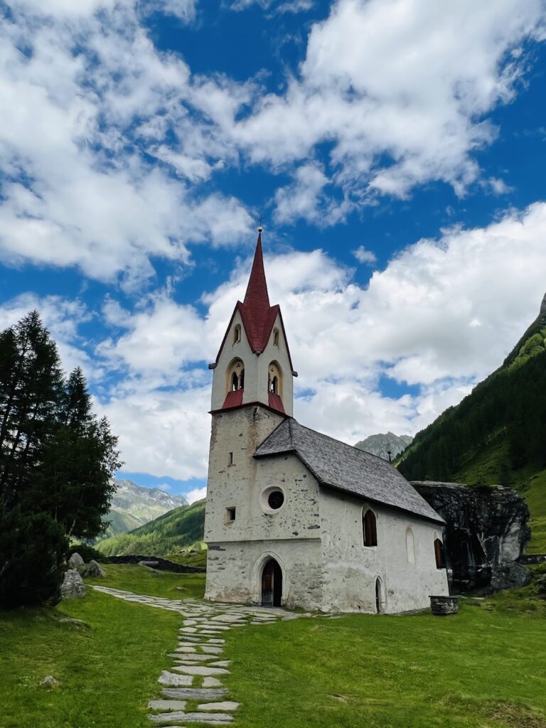 Holy Spirit Church: An Alpine Pilgrimage Church in Prettau, Italy