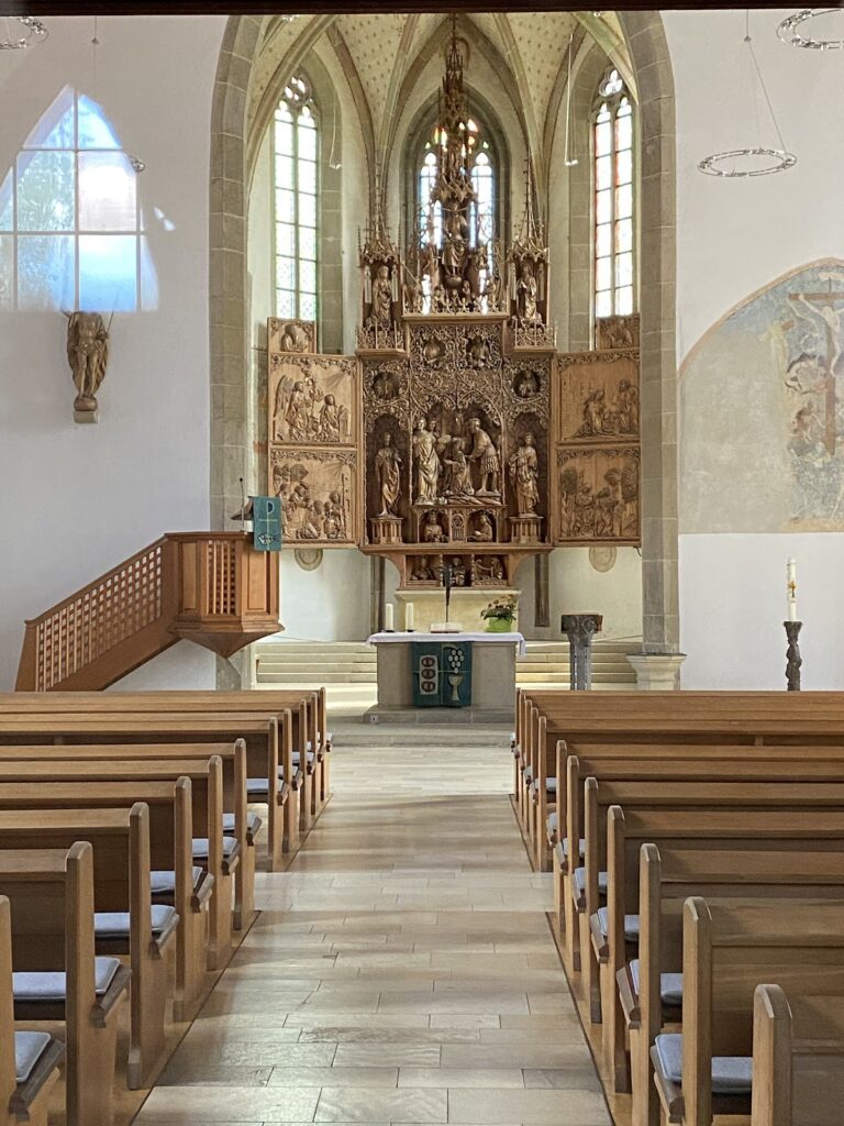 Evangelische Stadtkirche: Gothic Parish Church in Besigheim, Germany