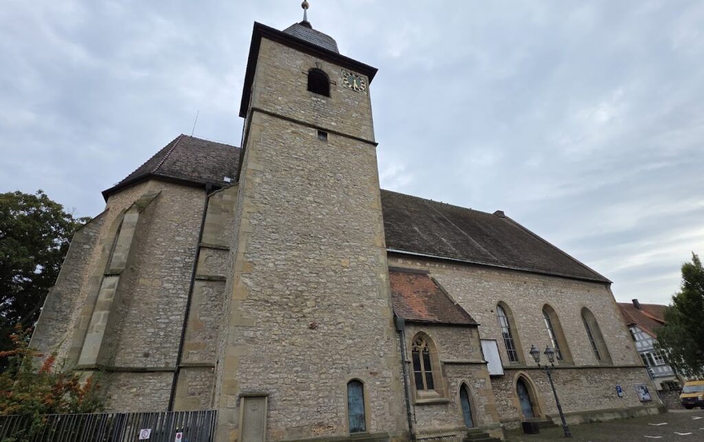 Evangelische Stadtkirche: Gothic Parish Church in Besigheim, Germany 2 Evangelische Stadtkirche