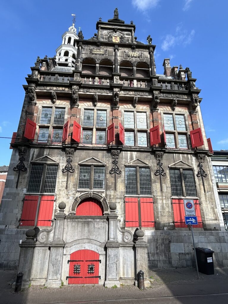 Old city hall, The Hague in the Netherlands: A Renaissance‑style town hall