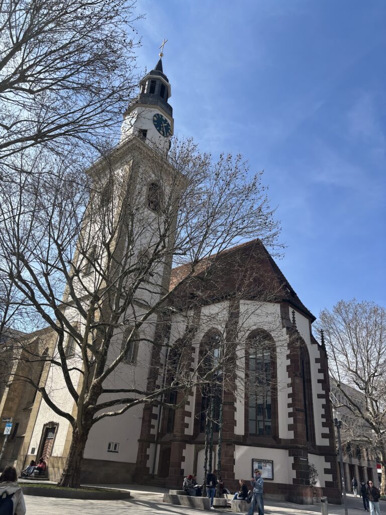Hospitalkirche: A Medieval Church and War Memorial in Stuttgart