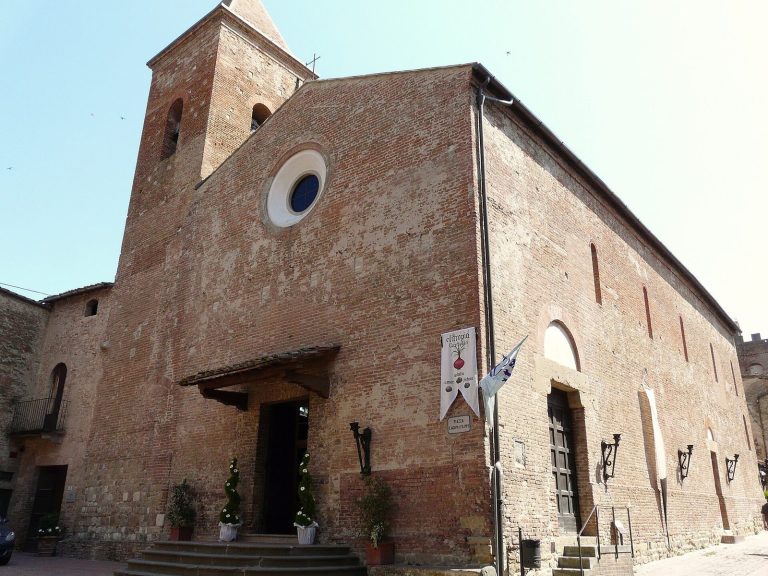 Santi Jacopo e Filippo: A Medieval Church in Certaldo, Italy