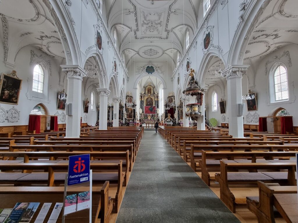 Baden Catholic Town Church and Sebastian’s Chapel: Parish Church, Ossuary, and Church Treasure 2 Catholic town church and Sebastian's chapel (former ossuary) with church treasure