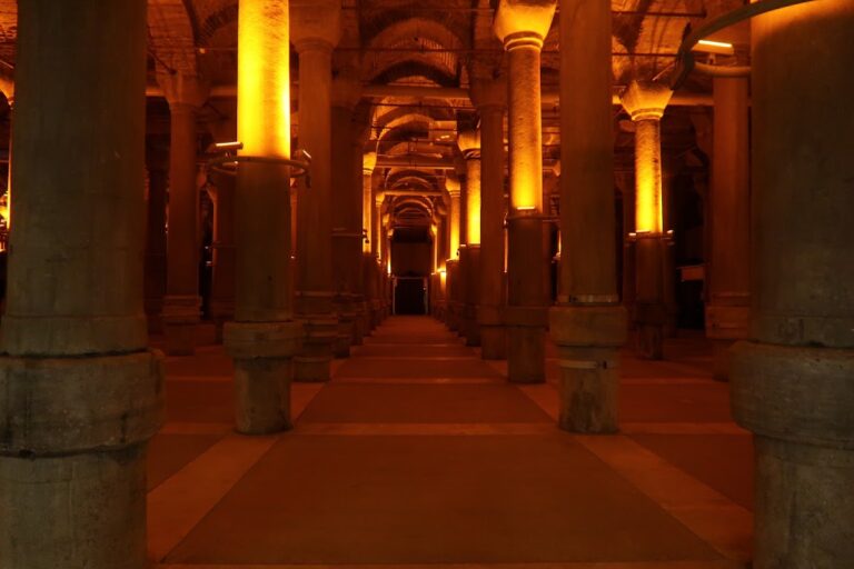 Cistern of Philoxenos: An Ancient Underground Water Reservoir in Istanbul